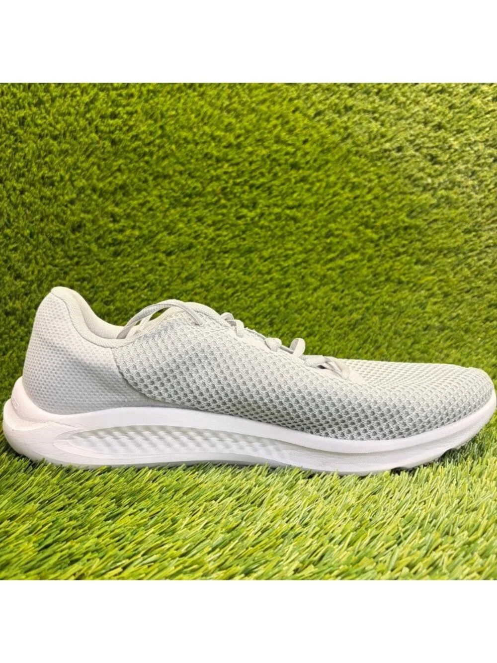 Under Armour Charged Pursuit 3 Mens Size 14 Gray Athletic Running Shoes Sneakers